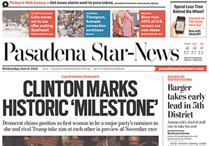 Pasadena Star-News Subscription Rates | Newsrates.com