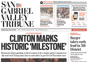 san gabriel valley tribune newspaper