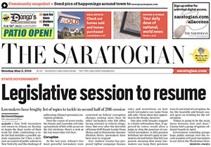 saratogian newspaper