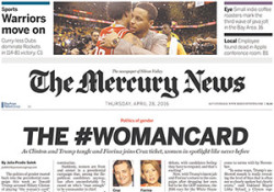 mercury news front page