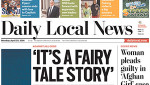 daily local news front page